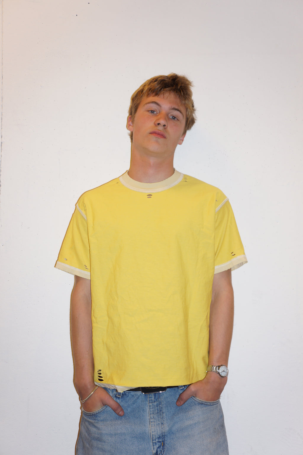 BOXER Tee (Yellow on Yellow)