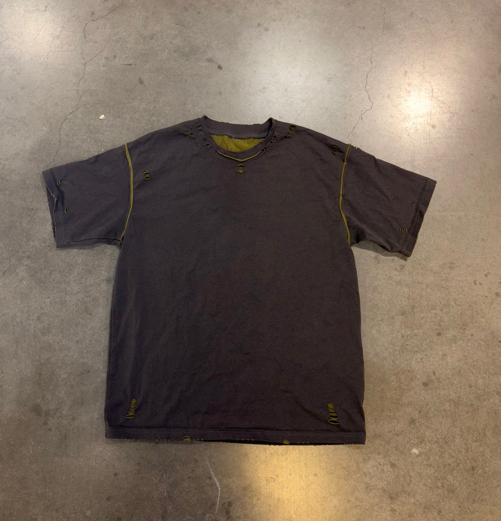 BOXER Tee (Ash and Olive)