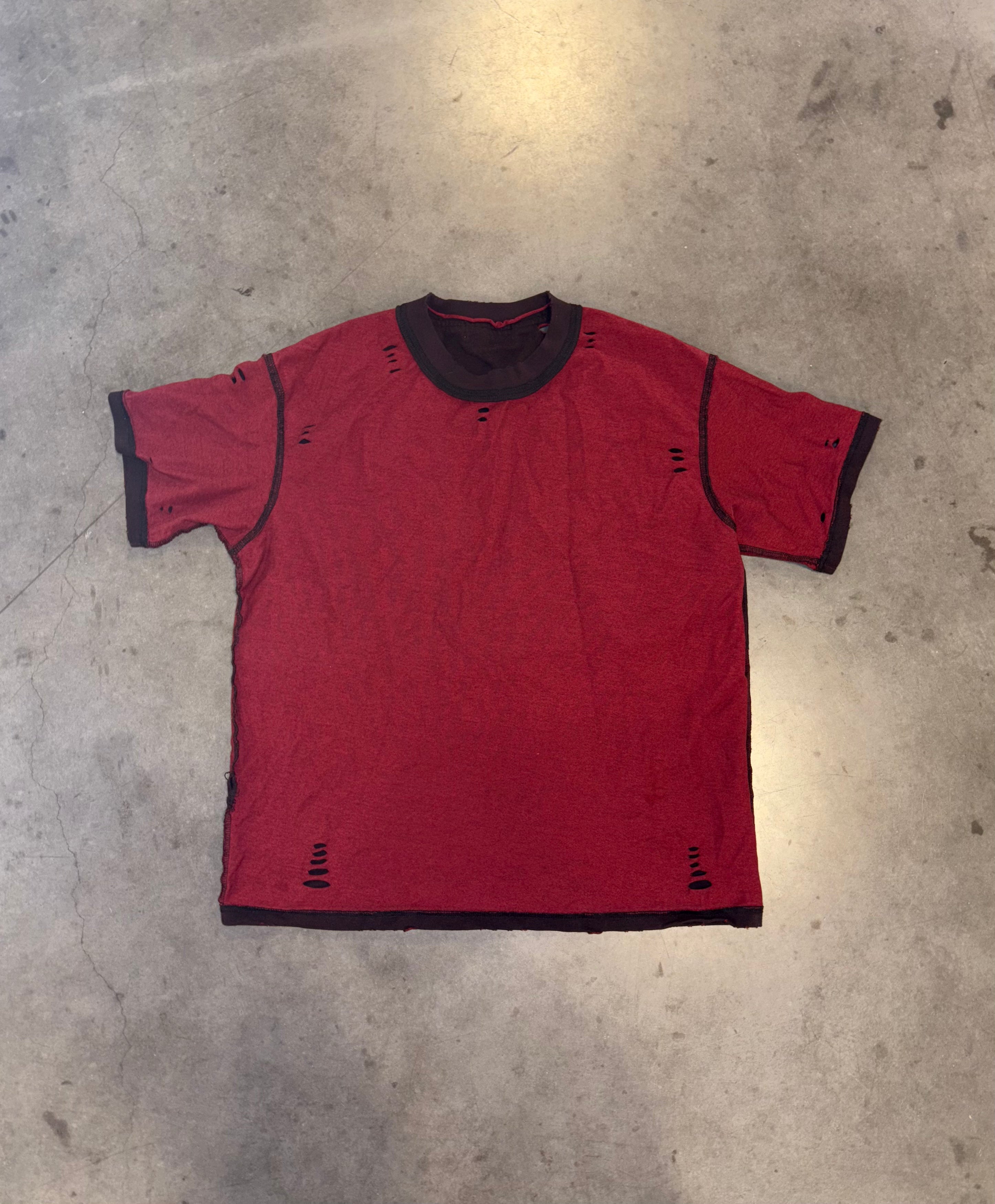 BOXER Tee (Black and Red)